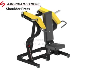 Plate-Loaded Shoulder Press Machine From American Fitness
