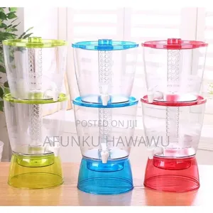 13liters Acrylic Double Beverage Juice Dispenser