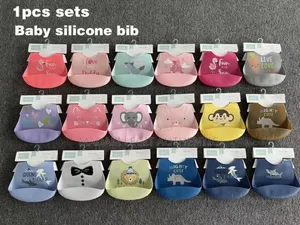 Foreign Baby Quality Silicone Bib