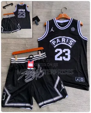 Paris Basketball Shirt Short