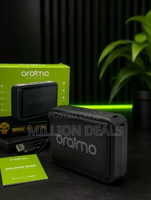 Black Mini Music in Palm Bluetooth Speaker