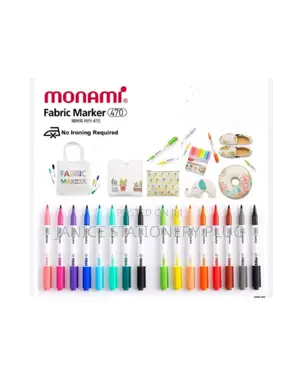 Monami Fabric Marker Set of 8