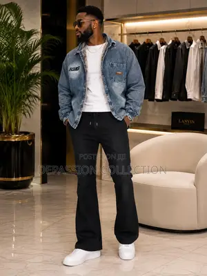 Premium Fur-Lined Denim Jacket