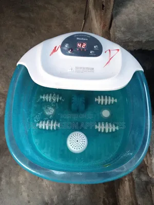 Heating Massage N Bubble Pedicure Bowl Electric Foot Massage