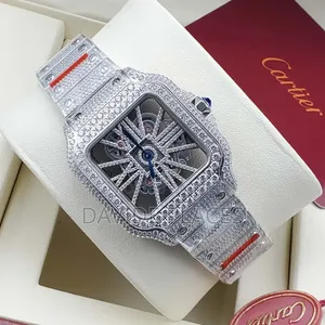 Cartier Ice, Skeleton face, Unisex chain Watch, Available