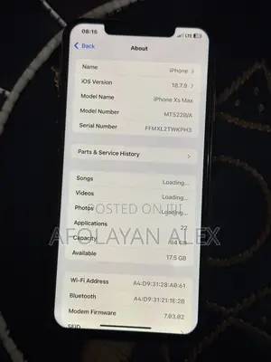Apple iPhone XS Max 64 GB Gold
