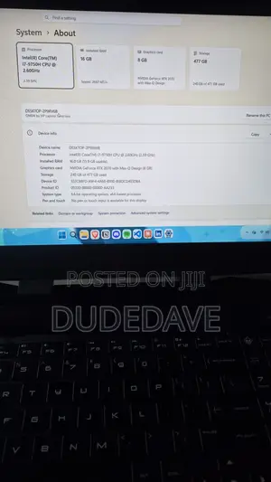 Laptop HP Omen 15 16GB Intel Core i7 SSD 512GB