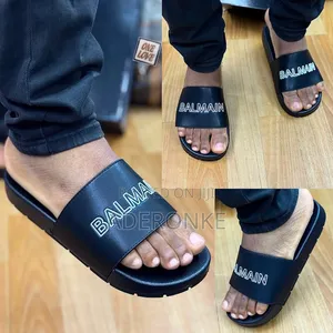 Quality Designer Men's Palm Slide Slippers Available in Sizes