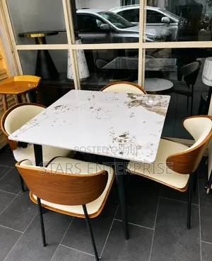 4 Seater Marble Dining