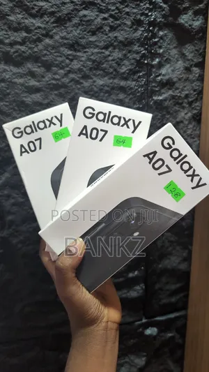 New Samsung Galaxy A07 128 GB Black