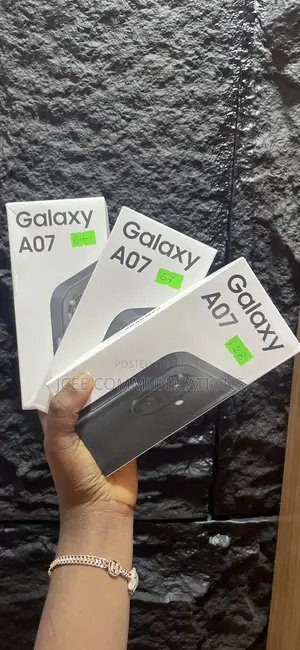 New Samsung Galaxy A07 128 GB Black