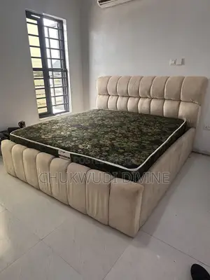 6 by 6 Inch Bed Frame and Mattress