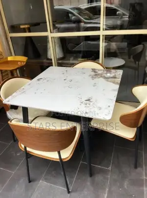 4 Seater Modern Marble Dining