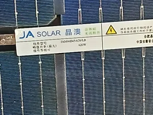 J a Solar Panels 620watts