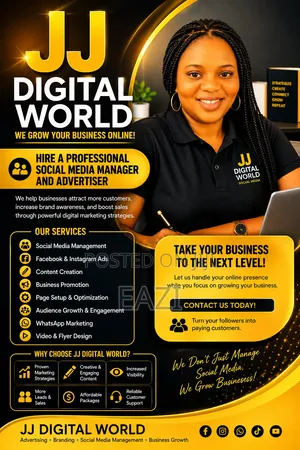 Social Media Management and Advertisement/Marketing Services