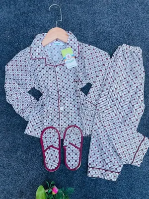 Adult Pyjamas With Slippers