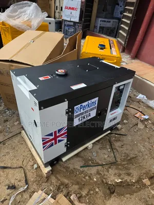 Original 12kVA Perkins Silent Generator UK Made – 100% Copper