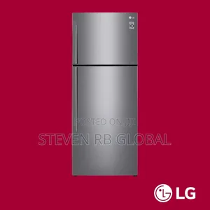 LG 438L Smart Inverter Double Door Top Freezer Refrigerato GL-C502HLCL