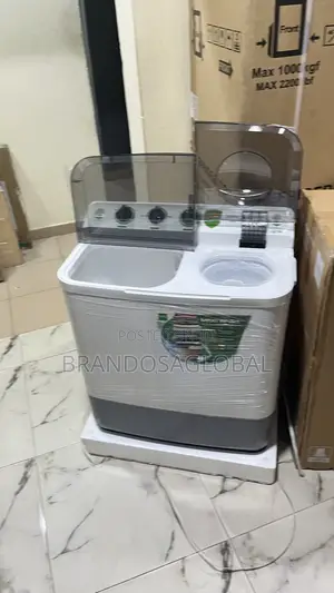 Synix E8WTMN Washer Dependable Semi Automatic Washing Machine