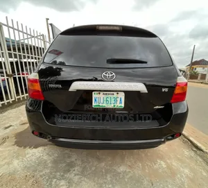 Toyota Highlander Limited 2008 Black