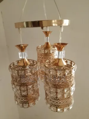 Elegant Crystal Ceiling Light – Sagamu