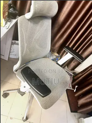 Ergonomic Office Chair With Headrest and Adjustable Armrests