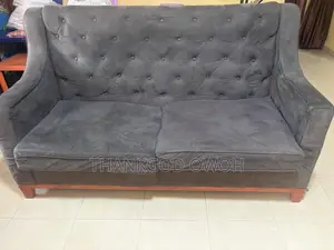 Used 7 Seaters Chair Full Set Chair With Two Side Stools