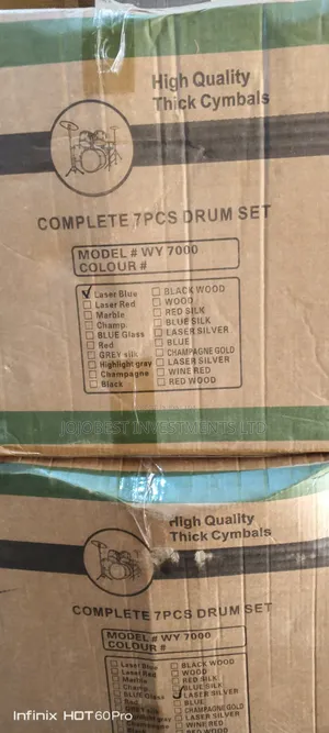Yamaha 7pcs Drum Set