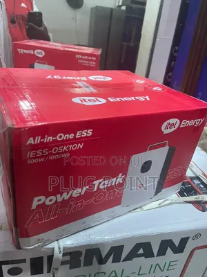 Itel 500W Power Tank Solar Generator Backup Power Station
