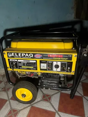 Neatly Used 4.5 KVA Keystarter Elepaq Generator