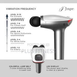 Double Head Massage Gun – Deep Tissue Massager