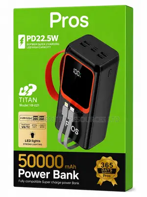 Pros Power Bank 50,000mah