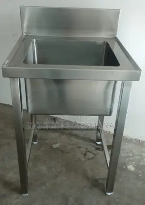 Commercial Single Bowl Stainless Steel Sink