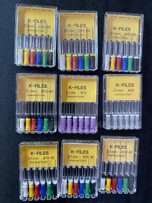 K Files and Reamers Available