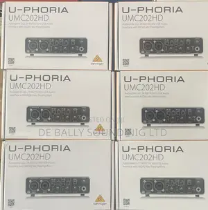 Behringer U-Phoria UMC202HD 2x2 USB Audio Interface