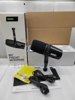 PROFESSIONAL Shure MV7 Podcast Mic