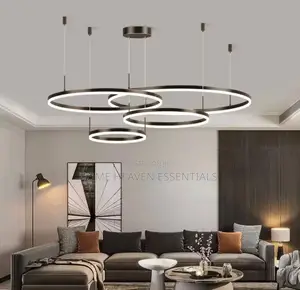 Four Ring Dropping Living Room Chandelier