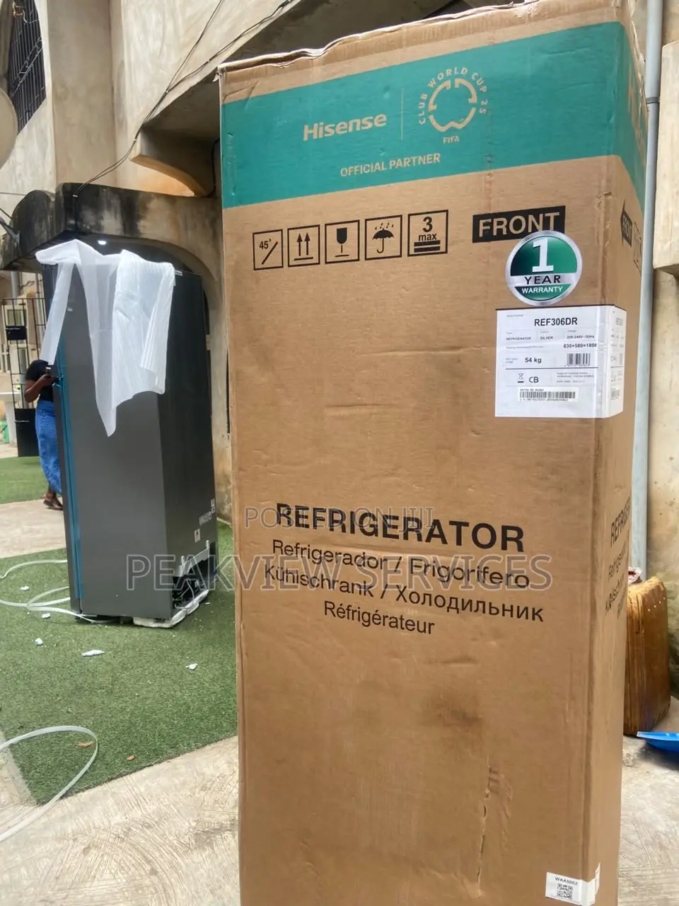 Hisense Twin Compartment 360L Refrigerator