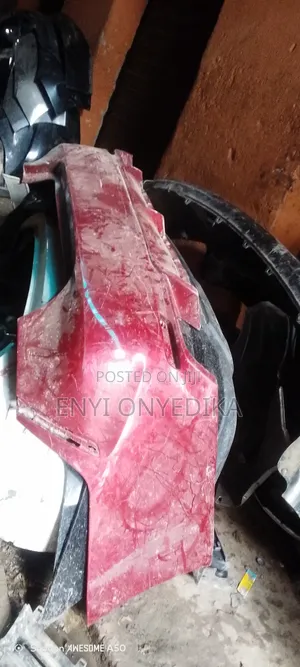 Empty Back Bumper Toyota Camry SE 2019 Model