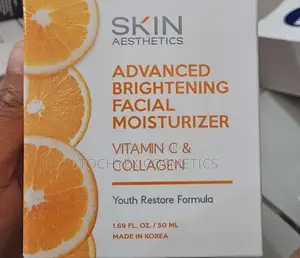 Skin Aesthetics Vitamin C Collagen Brightening Face Moisturizer