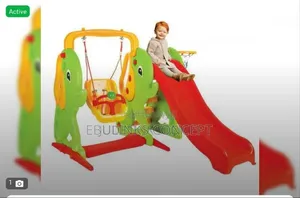 Swing, Slide and Basketball Set