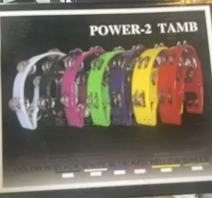 Power-2 Double Row Tambourine