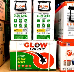 Glow Energy 220Ah 12V Tall Tubular Battery – Deep Cycle Inverter