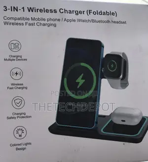3in1 Foldable Charging Station