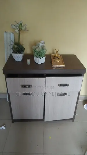 Table With Cabinet Compartment