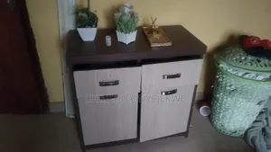 Table With Cabinet Compartment