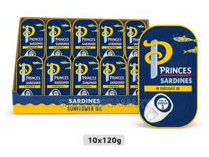 Princes Sardines in Sunflower Oil 10x120g