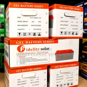 Fidelity Solar 220Ah 12V GEL Battery – Maintenance-Free Inverter