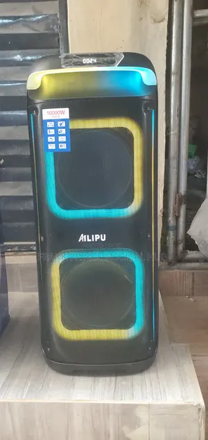 Brand New Ailipu High-Power RGB Party TrolleySpeaker (10,000W P.M.P.O)