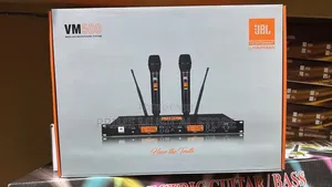The JBL VM500 Is a Dual-Channel UHF Wireless Microphone System